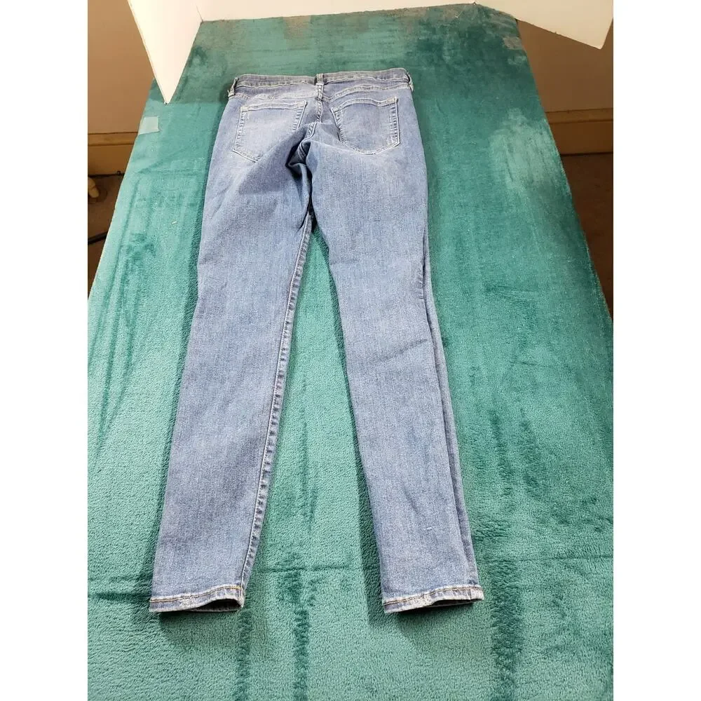 Gap Jeans Size 4 Womens Blue Stretch Pants Ladies Casual Denim Mid Rise Legging - Picture 11 of 12